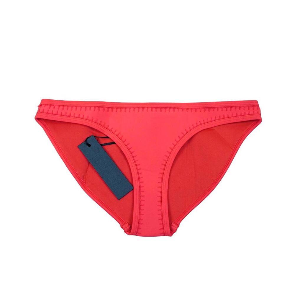 TRIANGL Neoprene Bikini Bottoms NWT Red Orange Ombre Euro Summer‎ Beach Sz M